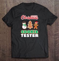 Official Christmas Cookie Tester T-shirt