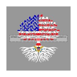 USA USVI Flag Roots Art Digital vector .eps, .dxf, .svg .png Vinyl Cutter Ready, T-Shirt, CNC clipart graphic 2208