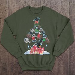 Panthers Christmas Tree – Christmas Sweater Gift TShirt