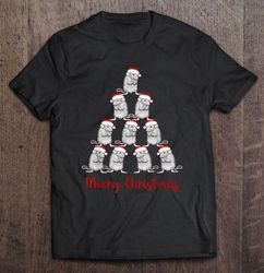 Merry Christmas Rat Santa Hat TShirt