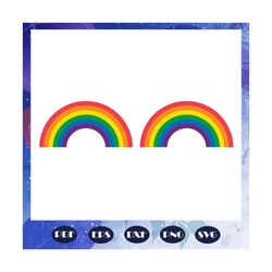 Rainbow svg, rainbow heart svg, lgbt svg, lesbian gift, lgbt shirt, lgbt pride, gay pride svg, lesbian gifts, lesbian lo