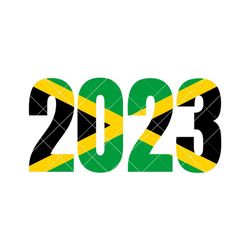 JAMAICA Flag text 2023 word art 1 vector .eps, .dxf, .svg .png. pdf Vinyl Cutter Ready, T-Shirt, CNC clipart graphic 2345