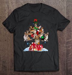 Pembroke Welsh Corgi Christmas Tree Shirt