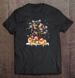 Pomeranian Christmas Tree Ornament Shirt