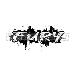 Fury .eps, .dxf, .svg .png Vinyl Cutter Ready, T-Shirt, CNC clipart graphic 1135