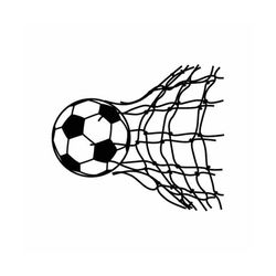 Soccer Ball Soccerball Futbol INSTANT DOWNLOAD 1 vector .eps, svg & png Vinyl Cutter Ready, T-Shirt, CNC clipart graphic 0044