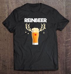Reinbeer Reindeer Beer Christmas Shirt