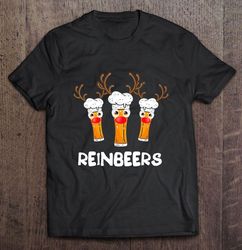 Reinbeers Reindeer Beer Christmas TShirt