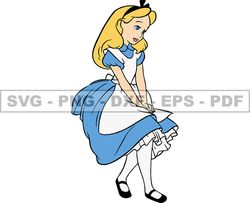Alice in Wonderland Svg, Alice Svg, Cartoon Customs SVG, EPS, PNG, DXF 125
