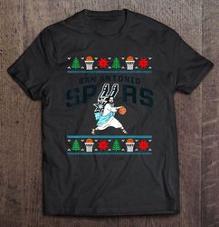san antonio spurs jesus basketball christmas tee t-shirt