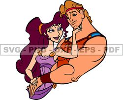 Hades Heracles Megara, Handsome soldier, Cartoon Customs SVG, EPS, PNG, DXF 233