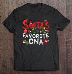 Santas Favorite Clinical Research Coordinator Christmas Sweater V-Neck T-Shirt