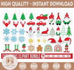 CHRISTMAS SVG Bundle, Christmas Clipart, Christmas Svg Files For Cricut, Merry Christmas SVG, Funny Christmas SVG, Svg,