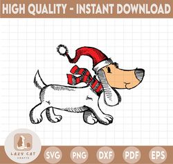 Christmas Puppy Svg,Santa Puppy Svg,Puppy With Santa Hat Svg,Dog Christmas Svg,Puppy face svg, Merry Christmas SVG, Funn