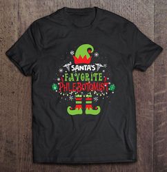 Santas Favorite Phlebotomist Elf Christmas Shirt