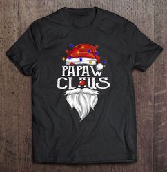 Papaw Claus Santa Christmas Lights2 Shirt