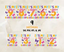 Birthday Quotes Bundle, Birthday Svg, Happy Birthday Png, T-shirt Designs 33