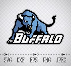 Buffalo Bulls SVG PNG JPEG DXF Digital Cricut Design
