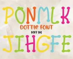 Dottie CC Font Svg, Modern Font, Fonts For Cricut, Beauty Font, Font For T-shirts 11