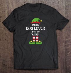 I am The Dog Mom Elf Christmas V-Neck T-Shirt