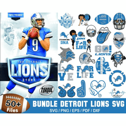 50 Designs Detroit Lions Logo - Detroit Lions Svg - Detroit Lions Clipart - Detroit Lions Symbol- Detroit Lions Png