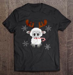 Sheep Reindeer Christmas Sweater Tee T-Shirt