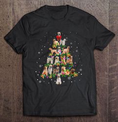Soft-Coated Wheaten Terrier Christmas Tree Tee Shirt