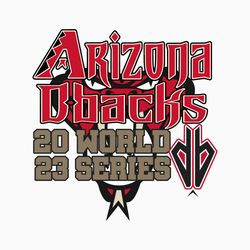 Arizona Diamondbacks 2023 World Series Snake SVG File