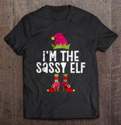 I am The Sassy Reindeer Christmas Gift Top