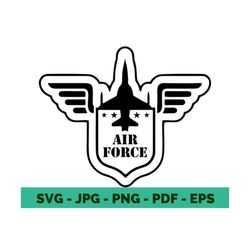 airforce svg Army svg Patriotic svg Air force svg Military svg us army svg Veteran SVG Clipart airforce vector cricutfile