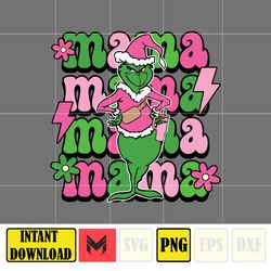 Pink Christmas Png, Santa Claus png, Christmas Movie Png, Xmas Sublimation, Stanley Bougie Christmas Png, Christmas Vibe