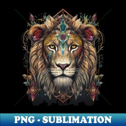 lion intrincate geometric - Digital Sublimation Download File - Perfect for Creative Projects