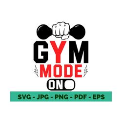 gym svg fitness svg gym mode svg Exercise Svg No Pain No Gain gym shirt design weights svg cricut file
