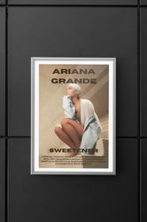 Ariana Grande  Ariana Grande Poster   Ariana Grande Album Poster   Sweetener Album Poster  Wall Art.jpg