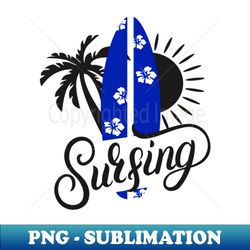 Surfing - Vintage Sublimation PNG Download - Instantly Transform Your Sublimation Projects