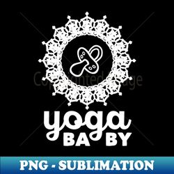 Yoga baby white - Exclusive Sublimation Digital File - Stunning Sublimation Graphics