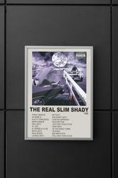 Eminem  Eminem Poster  Eminem Album Poster   the real slim shady Album Poster  Wall Art.jpg