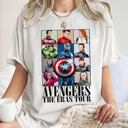 Avengers The Eras Tour 2023, Avenger MCU Assemble Sweatshirt, Marvel Fan Gift, Spider