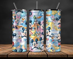 Princess Disney Tumbler Wrap, 3D Cartoon Tumbler Wrap, 20oz Skinny Tumbler Designs 43