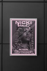 Nicki Minaj  Nicki Minaj Poster  Nicki Minaj Album Poster  Queen Album Poster  Wall Art.jpg