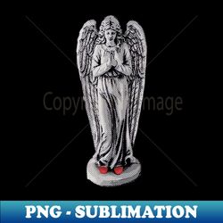 Angel with Red Shoes - High-Quality PNG Sublimation Download - Unlock Vibrant Sublimation Designs