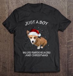 Just A Boy Who Loves Pirates And Christmas V-Neck T-Shirt