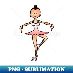 ballerina - decorative sublimation png file - instantly transform your sublimation projects