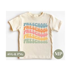 Preschool | Back To School SVG & PNG