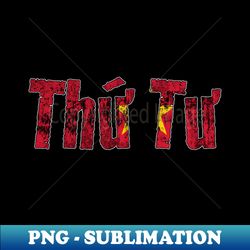 Wednesday in VietnameseTing Vit - Premium PNG Sublimation File - Add a Festive Touch to Every Day