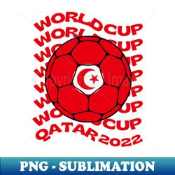 tunisia football - decorative sublimation png file - revolutionize your designs
