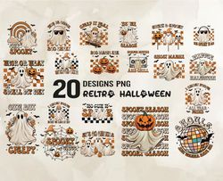 20 Designs Png Retro Halloween, Halloween Svg, Cute Halloween, Halloween, Halloween Png 01