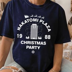 Nakatomi Plaza Christmas Party 1988 Shirt, Christmas Gift Unisex T Shirt Sweatshirt H