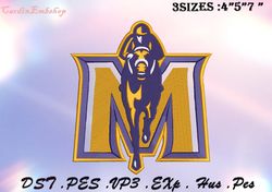 Murray State Racers Embroidery Designs, NCAA Machine Embroidery Design, Machine Embroidery Pattern