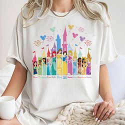 Princess Castle Sweatshirt, Disney Castle,Disney Girl Trip,Princess Shirt, Disney Fam